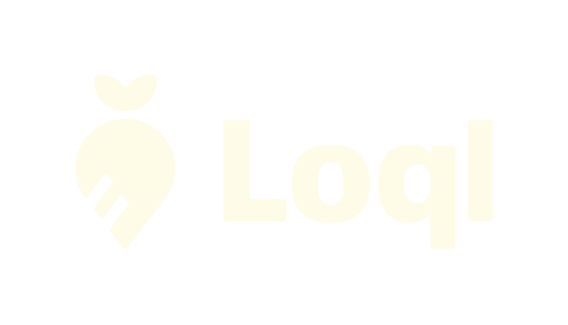 Logo Loql in beige Logo Loql in beige