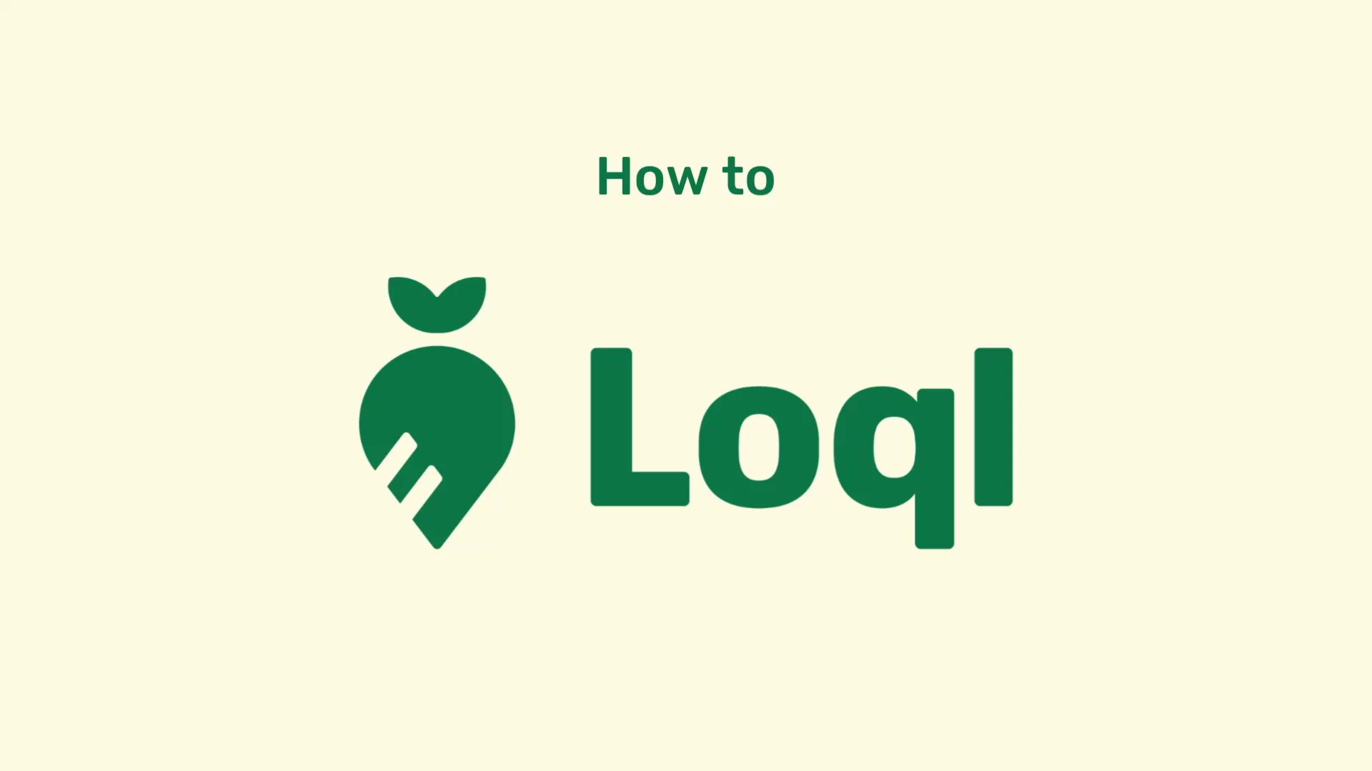 Loql Webportal Sortimentspflege